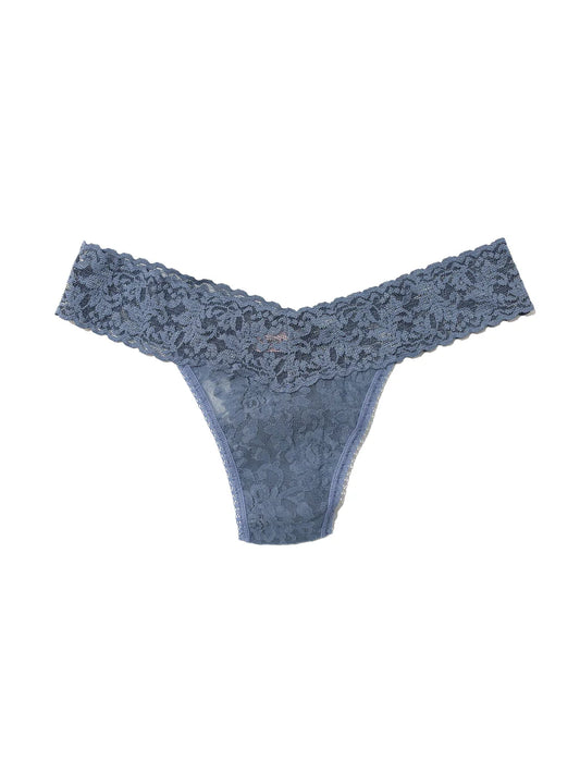 Petite Low Rise Signature Lace Thong In Tour Guide - Hanky Panky