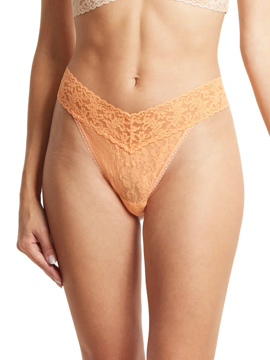 Original Rise Signature Lace Thong In Florence - Hanky Panky