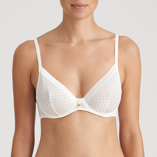 Channing Plunge Bra In Natural - Marie Jo